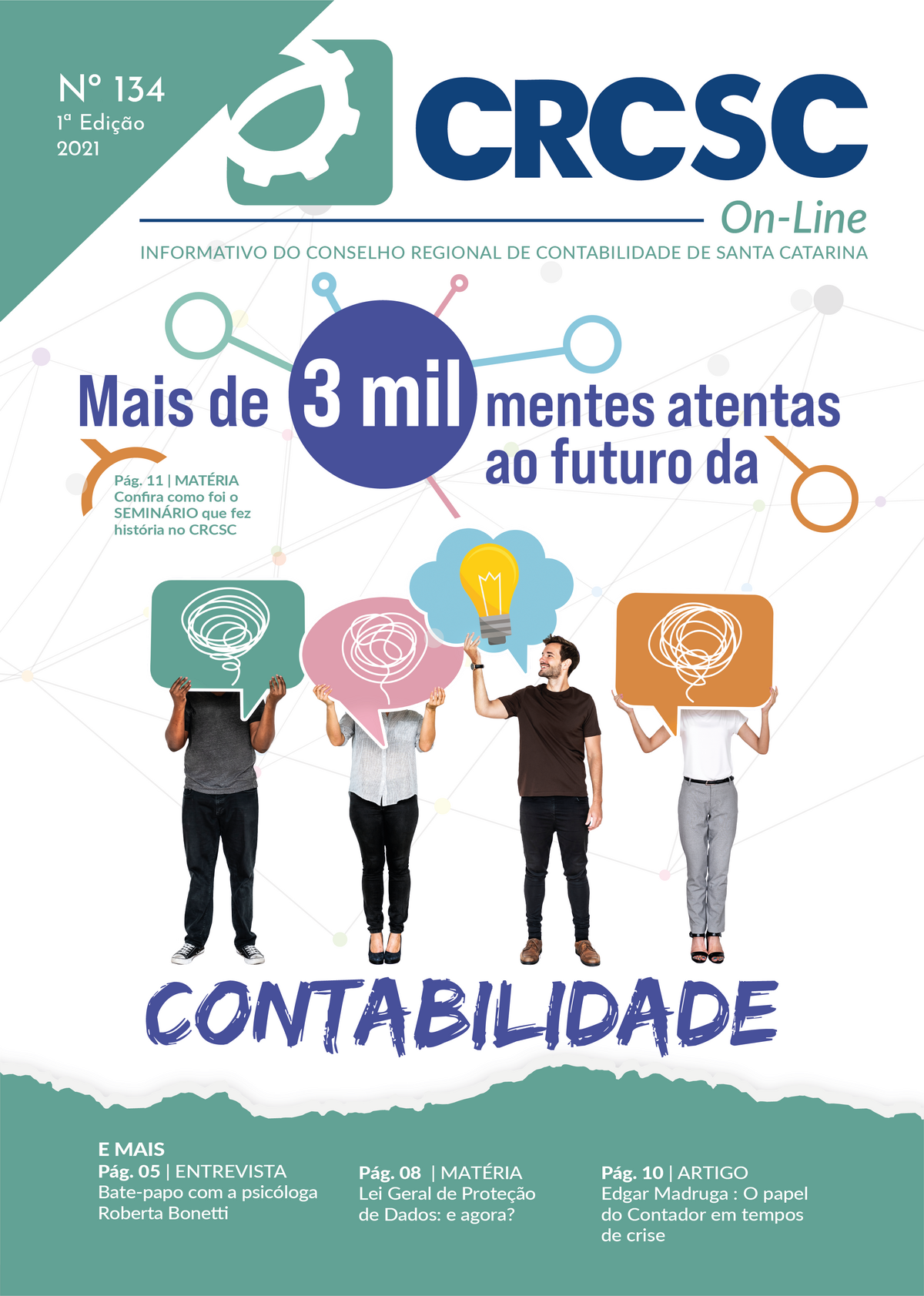 Mais de 3 mil mentes atentas ao futuro da contabilidade