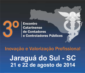 Dias 21 e 22: 3o Encontro Catarinense de Contadores e Controladores Públicos