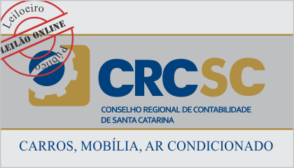 CRCSC anuncia o leilão de bens inservíveis do seu patrimônio