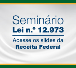 Já estão disponíveis no site do CFC,  os slides das palestras do Seminário sobre a lei 12.973