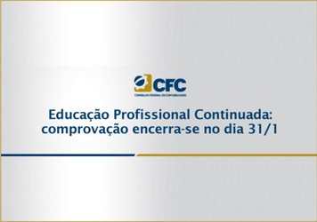 Educação Profissional Continuada: comprovação encerra-se no dia 31