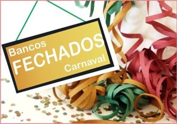 Bancos fecham na segunda e terça-feira de carnaval