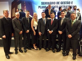 CRCSC participa de Seminário de Gestão e Planejamento Estratégico em Brasilia.