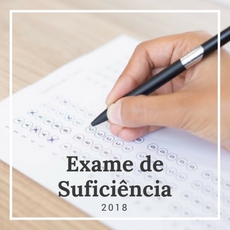 1º Exame de Suficiência de 2018 tem nova banca examinadora