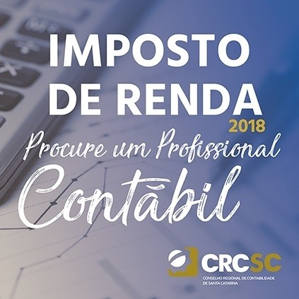 CRCSC alerta para final do prazo para declaração do Imposto de Renda