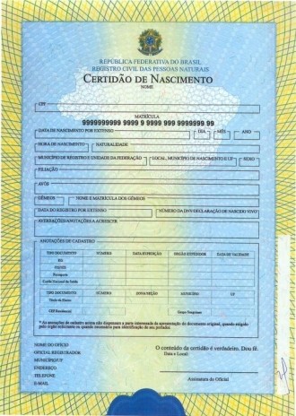 Mais de 4 milhões de CPF emitidos em certidões de nascimento no Brasil