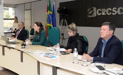 CRCSC recebe V Workshop Regionalizado para
certificação de responsabilidade social