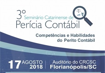 CRCSC realiza 3° Seminário Catarinense de Perícia Contábil