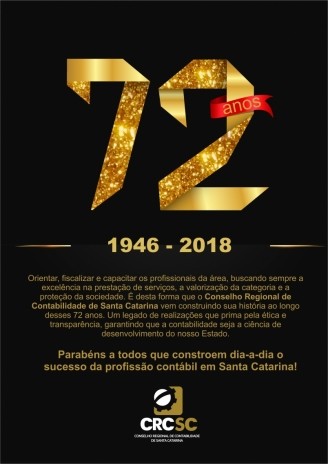 CRCSC - 72 anos de Fundação