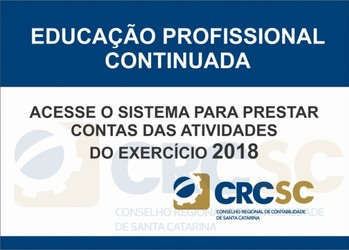 Educação Profissional Continuada - Prestação de Contas 2018