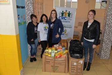 CRCSC promove doação de alimentos