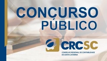 CRCSC divulga edital de concurso público