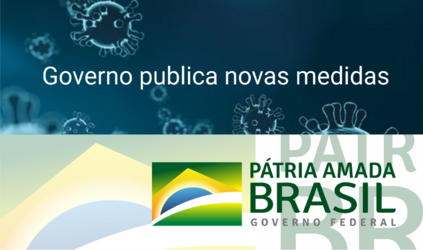 Governo publica novas medidas decorrentes da pandemia de coronavírus