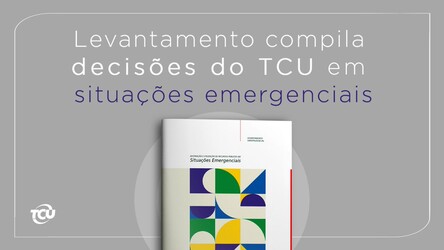 Publicação traz levantamento das decisões do Tribunal em situações emergenciais