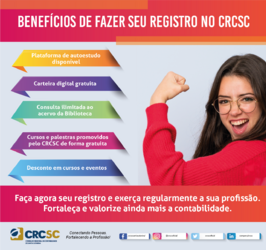 É profissional não registrado? Fale com o CRCSC!