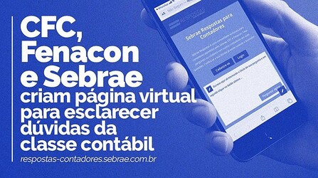 FENACON, Sebrae e CFC criam a plataforma Sebrae Respostas para Contadores