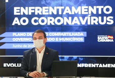 Coronavírus em SC: Governo do Estado decreta estratégia regionalizada em parceria com os municípios de enfrentamento à pandemia