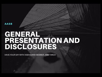 Webinar do Iasb vai discutir sobre a minuta ‘General Presentation and Disclosures’