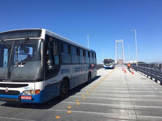 Transporte coletivo retorna seguindo normas de biossegurança e rígido protocolo de saúde em Florianópolis