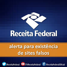 Receita alerta sobre site falso