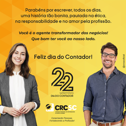 Homenagem do CRCSC ao dia do Contador 