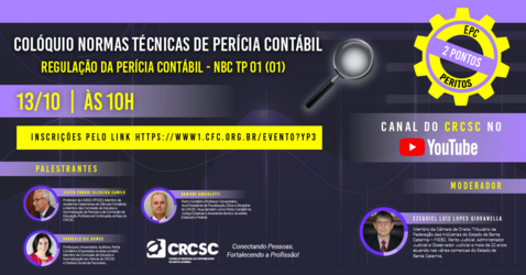 CRCSC realizará evento com pontuação para Peritos