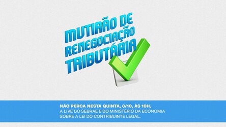 CFC participa do lançamento virtual do Mutirão de Renegociação Tributária