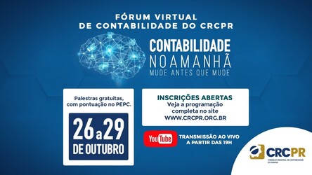 Presidente do CFC abre ciclo de palestras do Fórum Virtual de Contabilidade