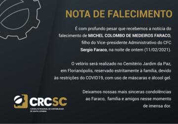 Nota de falecimento