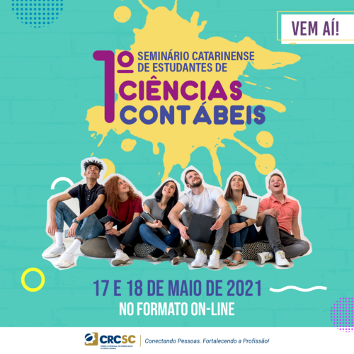 Vem aí o 1º Seminário Catarinense de Estudantes de Ciências Contábeis 