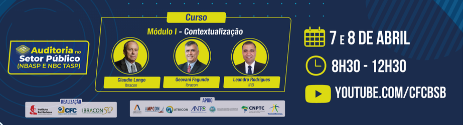 CFC oferece curso on-line de auditoria no setor público nos dias 7 e 8 de abril