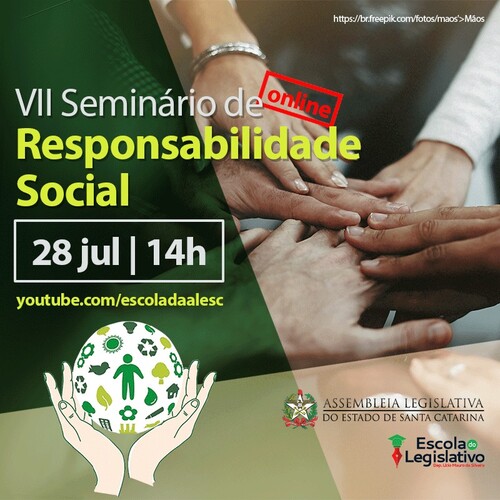 Estão abertas as inscrições para o VIII SEMINÁRIO DE CERTIFICAÇÃO DE RESPONSABILIDADE SOCIAL – 2021