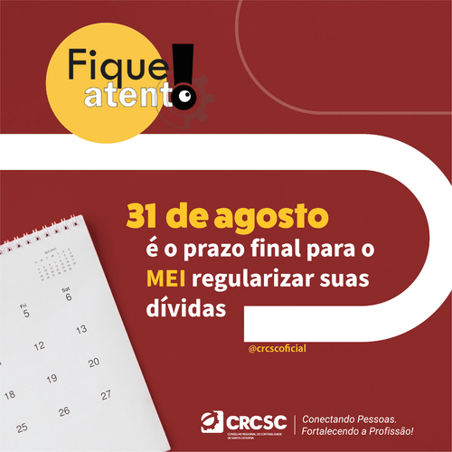 MEI tem até 31 de agosto de 2021 para regularizar seus débitos