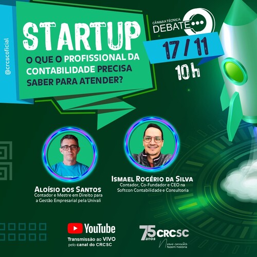 Contabilidade em Startups é tema da próxima Câmara Técnica Debate