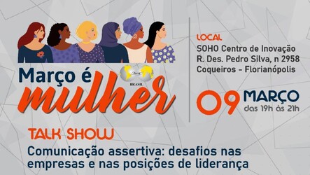 Comunicação assertiva e liderança feminina são temas do evento  da BPW  que celebra o mês das mulheres