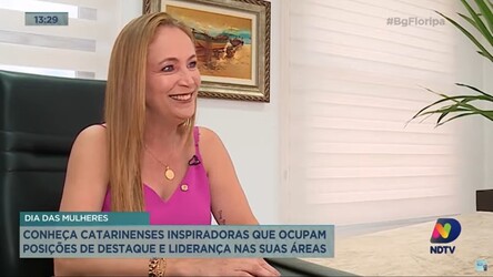 Presidente do CRCSC é destaque em reportagem sobre mulheres que ocupam posições de liderança