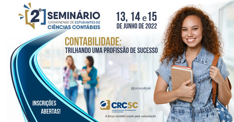 Vem aí o 2º Seminário Catarinense de Estudantes de Ciências Contábeis