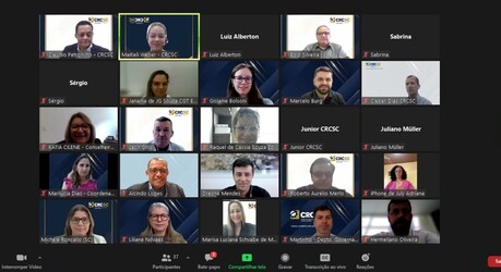 CRCSC realiza plenária virtual com temas ligado à classe contábil