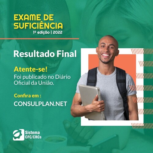 Resultado final do Exame de Suficiência é publicado no Diário Oficial da União