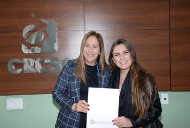 CRCSC recebe deputada Paulinha para tratar sobre projetos do Terceiro Setor