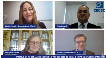 Câmara Técnica Debate: confira como foi evento que tratou sobre “A Nova Matriz Curricular dos Cursos de Ciências Contábeis e os Desafios da Formação Profissional”