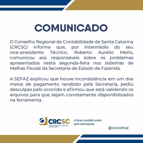 COMUNICADO