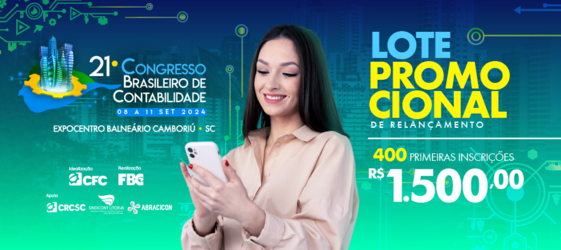 CFC realiza lançamento do 21º Congresso Brasileiro de Contabilidade, em evento internacional