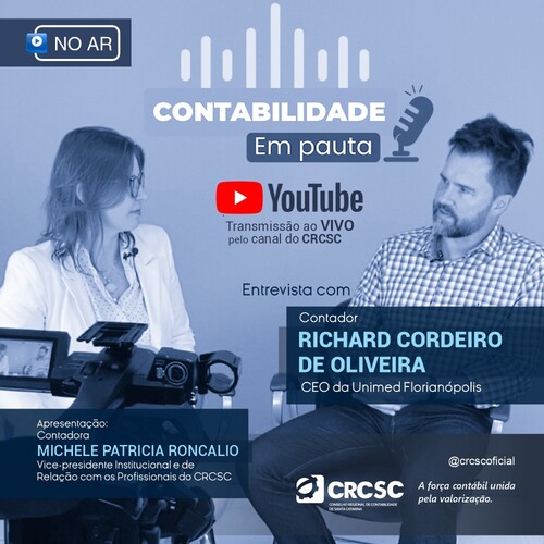 CEO da Unimed Florianópolis é o entrevistado do programa Contabilidade em Pauta deste mês