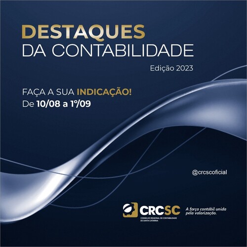 Chegou a hora de indicar os Destaques da Contabilidade - Edição 2023!