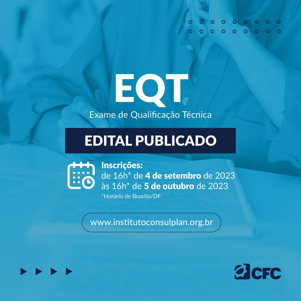 EQT 2023: inscrições para a segunda edição vão até o dia 5 de outubro