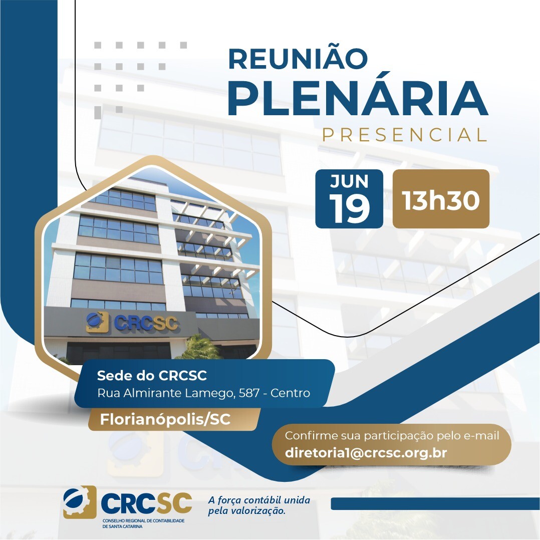 CRCSC reúne profissionais em reunião plenária da entidade