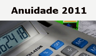 Saiba os  valores das  anuidades para o exercício 2011