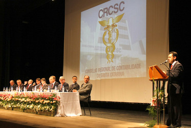 Posse solene do CRCSC reafirma a representatividade da classe contábil