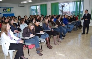 Presidente do CRCSC palestra na CDL/Associação Empresarial